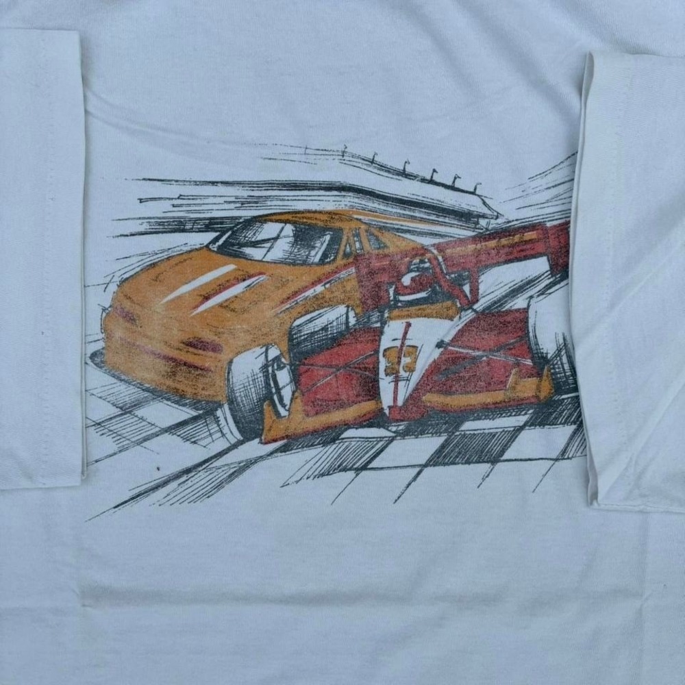 Vintage 90's nascar racing tee